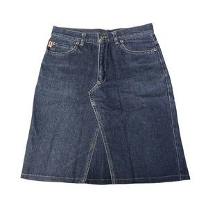 SUPERMARKET Jean Skirt Blue Denim With Stretch Women’s S